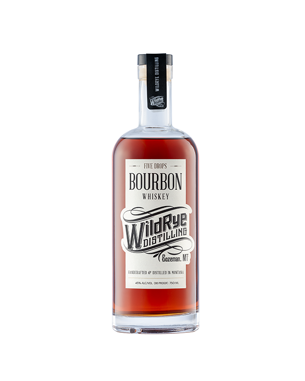 Wildrye Distilling Five Drops Bourbon 750mL 