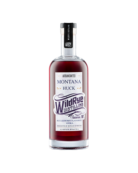 Wildrye Distilling Montana Huck (Huckleberry Flavored Vodka) 750mL 